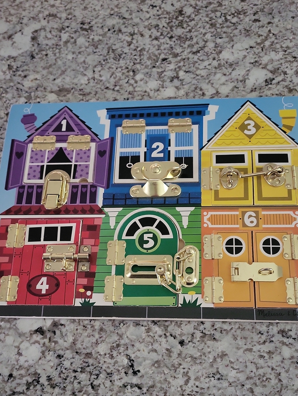 Melissa & Doug House Latches Busy 🛹